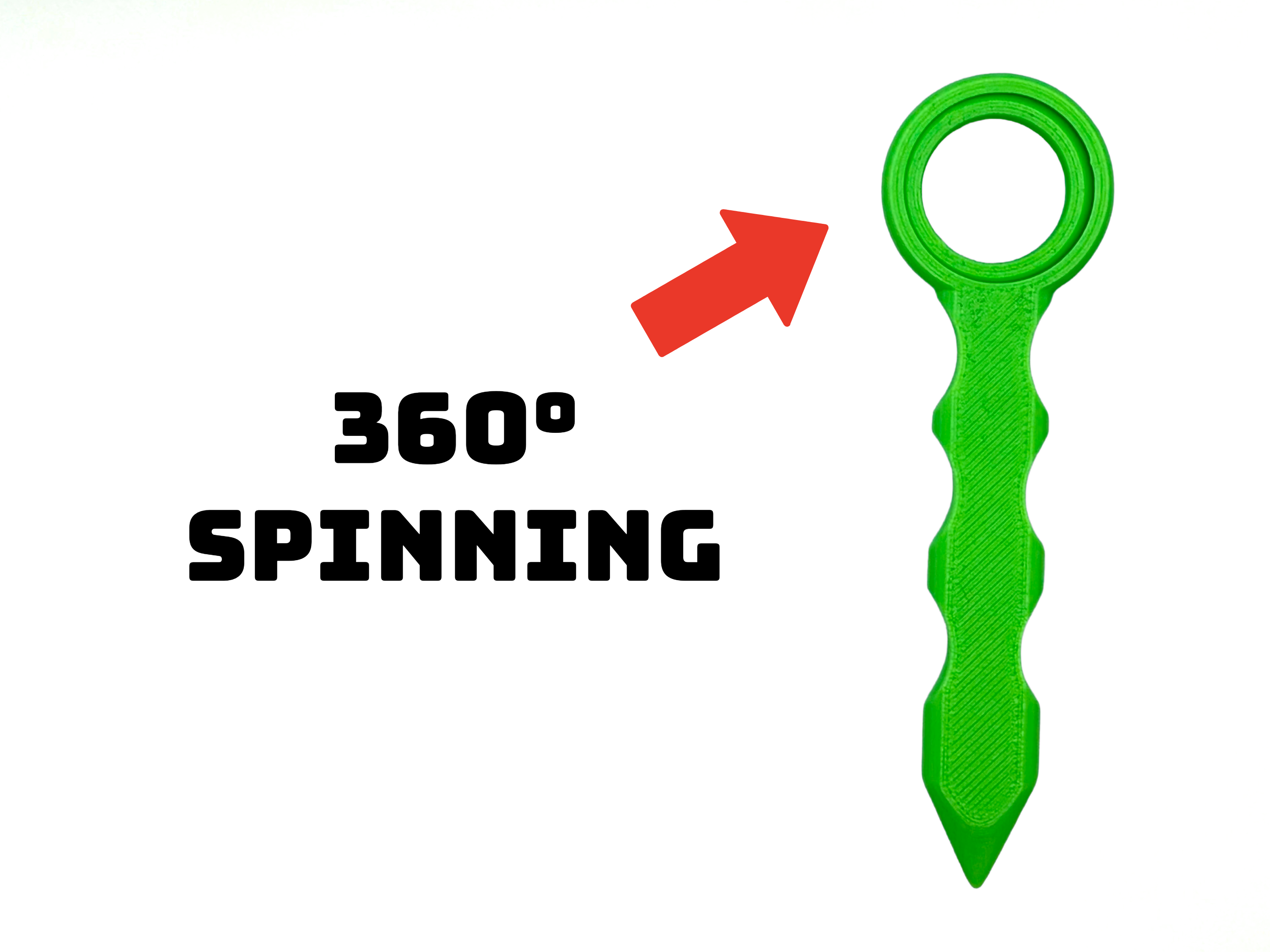 Spinning Arrow Fidget